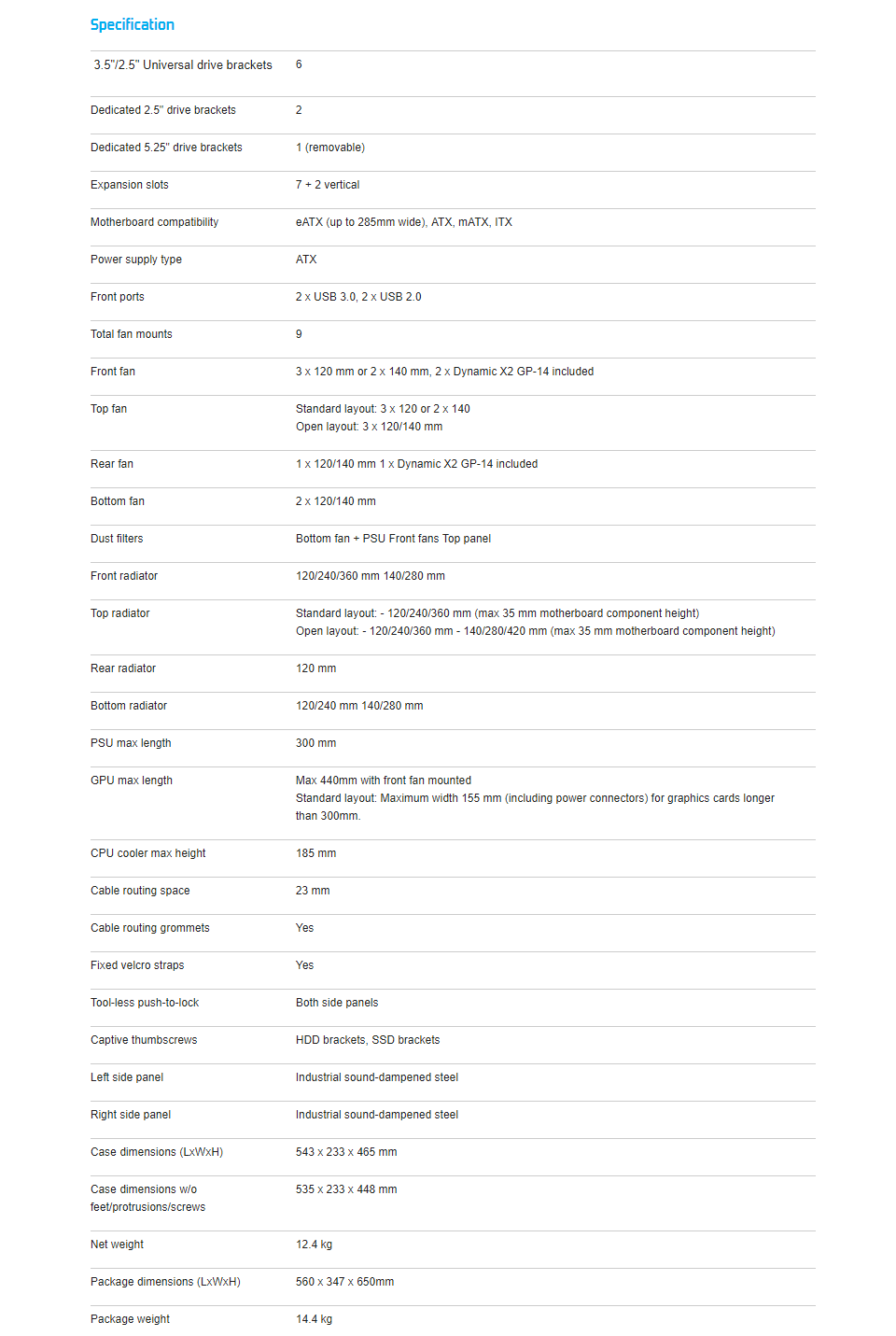 Fractal Design Define R6 Blackout