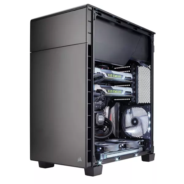 Corsair Carbide 600C Windowed Clear Black Mid-Tower