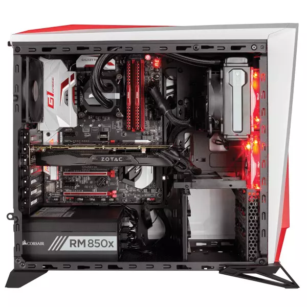 Corsair Spec Alpha White & Red Mid Tower