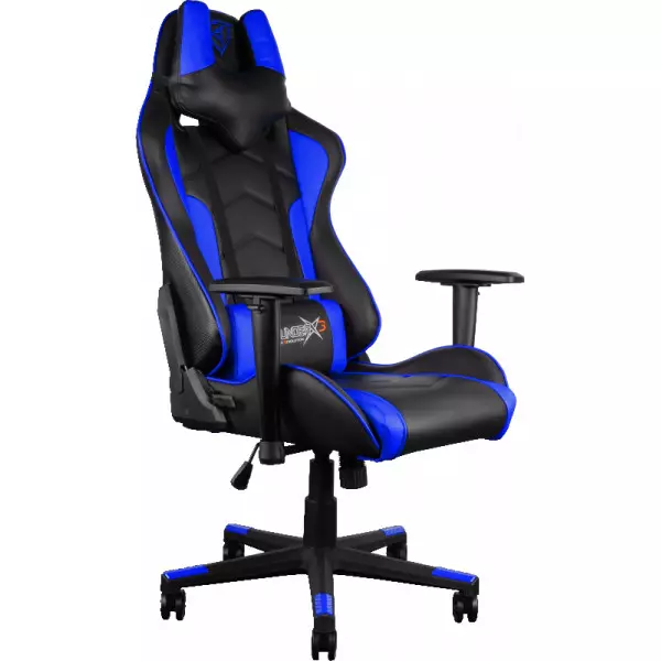 Aerocool Black & Blue ThunderX3 TGC22 Adjustable Ergonomic Gaming Chair
