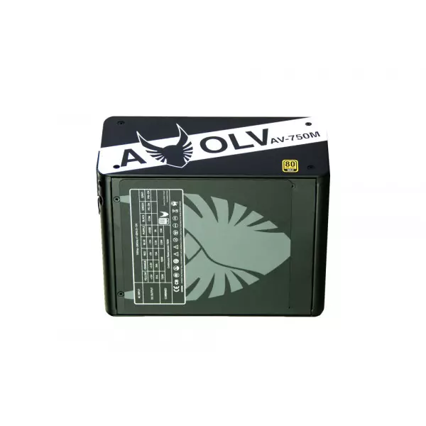 Avolv 750w 80+ Gold AV-750M Modular Premium Power Supply