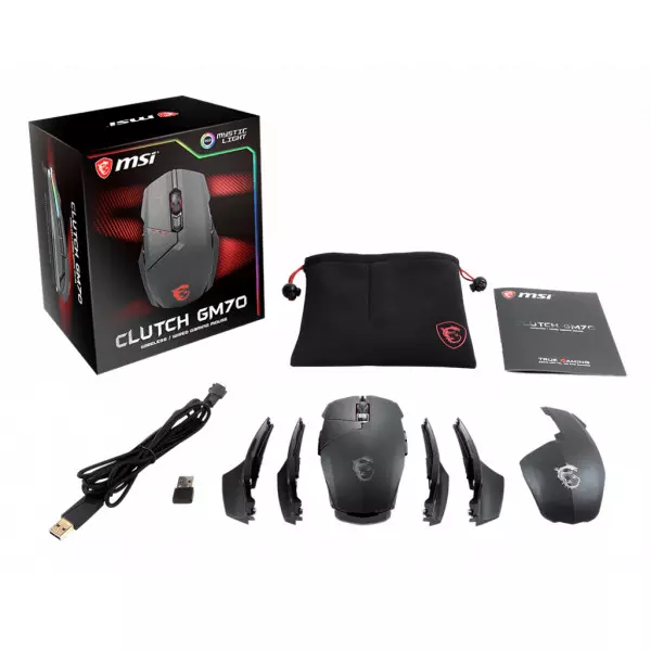 MSI Clutch GM70 RGB Gaming Mouse 