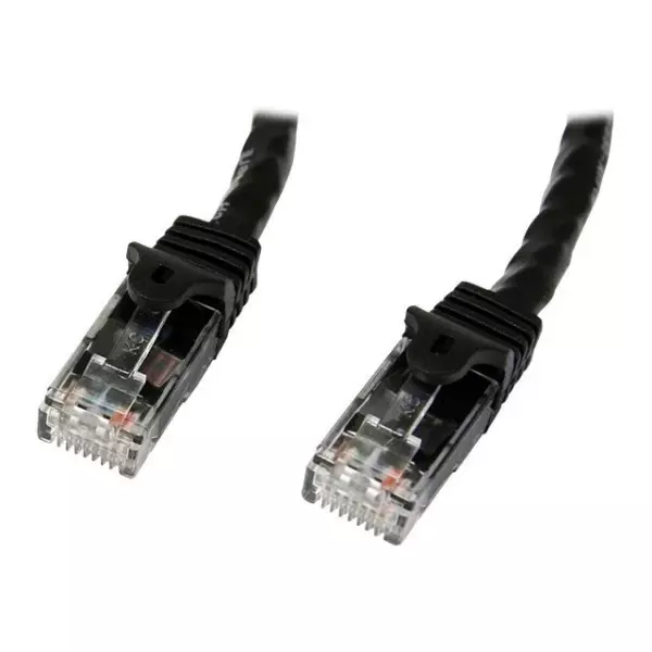 1m Black CAT5-E Cable