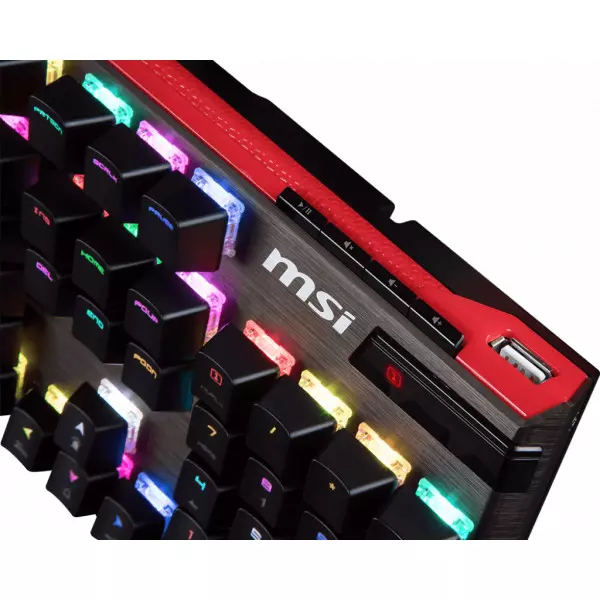 MSI Gaming Vigor GK80 CR Cherry Red RGB Keyboard