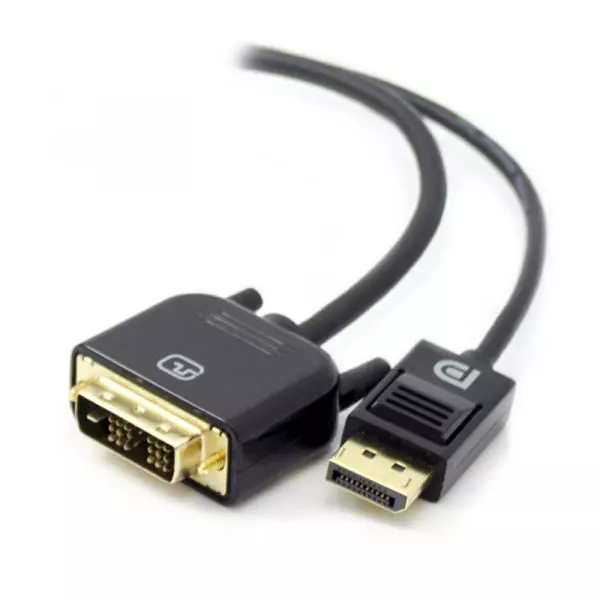 DisplayPort to DVI-D Male to Male 2M