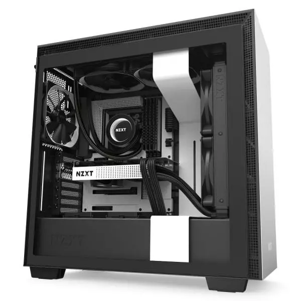 NZXT H710 Matte White Mid Tower