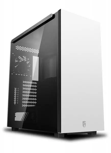 GamerStorm Macube 550 Tempered Glass Case White 