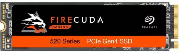 Seagate FireCuda 520 500GB NVMe M.2 PCIe 4.0 SSD 