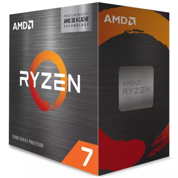 AMD Ryzen 7 5800X3D 8-Core, 16 Thread (Base-3.4GHz Boost-4.5GHz)