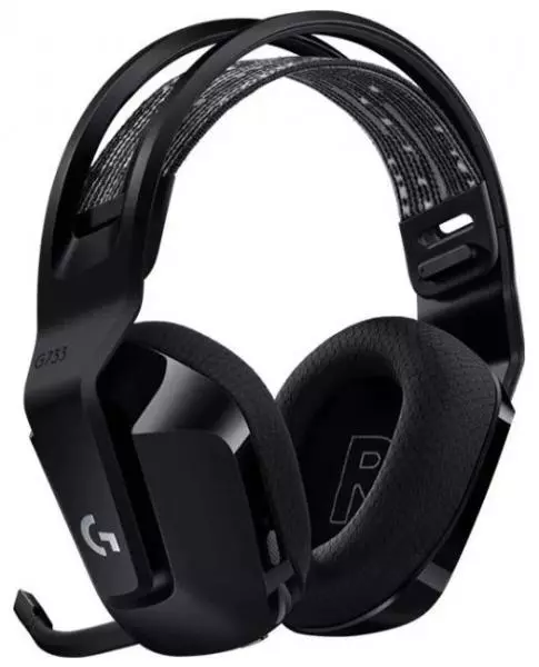 Logitech G733 LIGHTSPEED Wireless RGB Gaming Headset Black