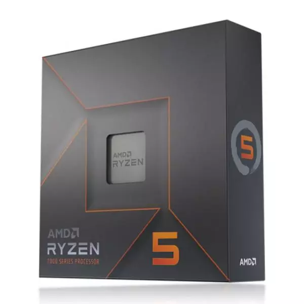 AMD Ryzen 5 7600X 6-Core 12 Thread (Base-4.7GHz Boost-5.3GHz)