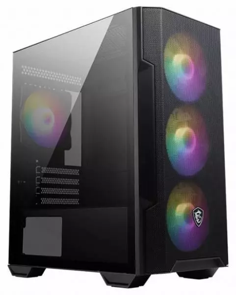MSI MAG Forge M100R Tempered Glass RGB Mid Tower Case