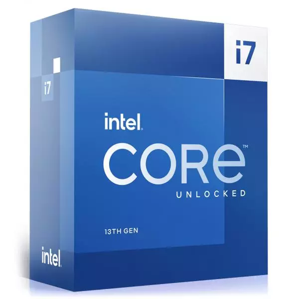 Intel Core i7 13700K Raptor Lake 16 Core 24 Thread (Base-3.4GHz Boost-5.4GHz)