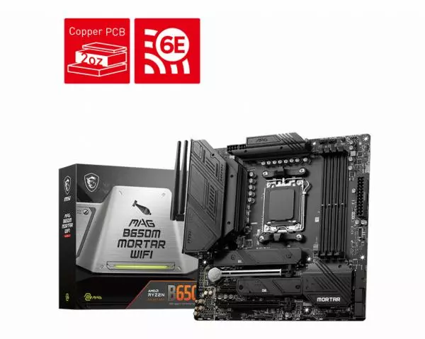 MSI MAG B650M MORTAR WIFI Motherboard