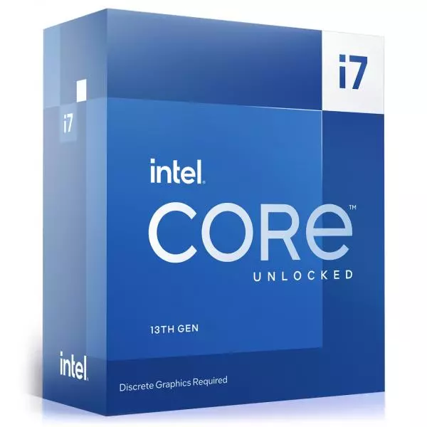 Intel Core i7 13700KF Raptor Lake 16 Core 24 Thread (Base-3.4GHz Boost-5.4GHz)
