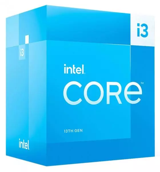 Intel Core i3 13100 Raptor Lake 4 Core 8 Thread (Base-3.4GHz Boost-4.5GHz)