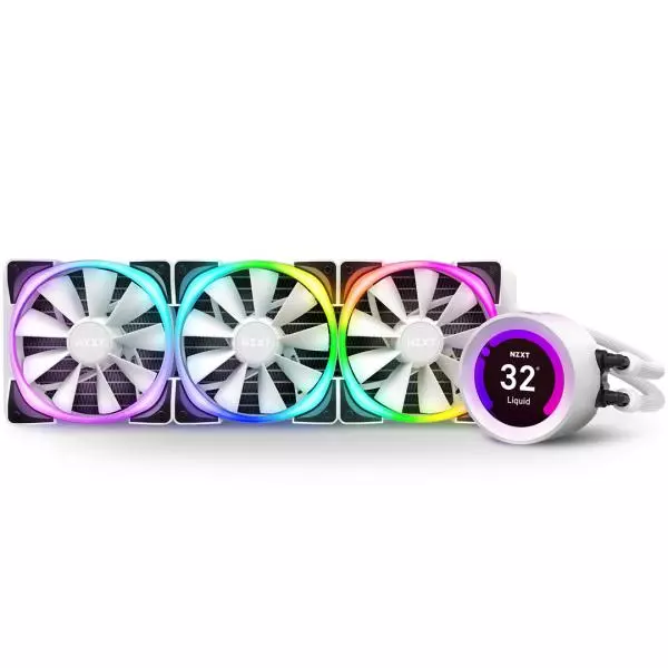 NZXT Kraken Z73 RGB LCD White 360mm Liquid CPU Cooler