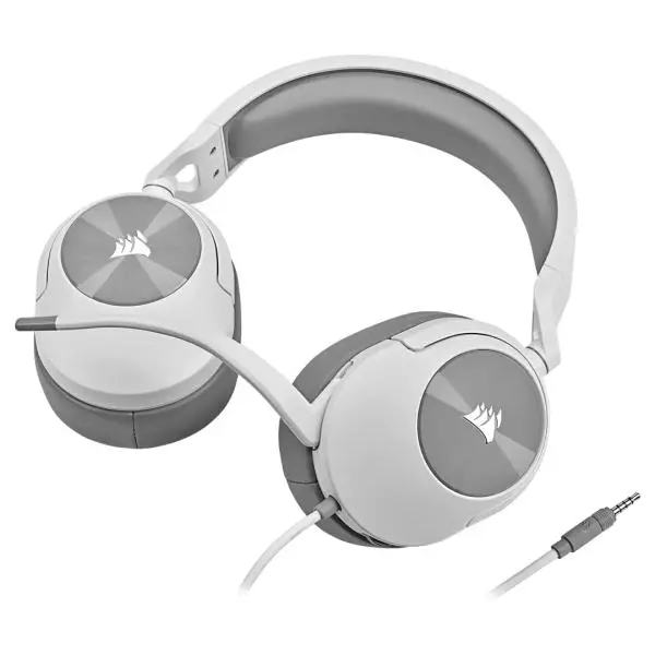 Corsair HS55 STEREO Wired Gaming Headset White