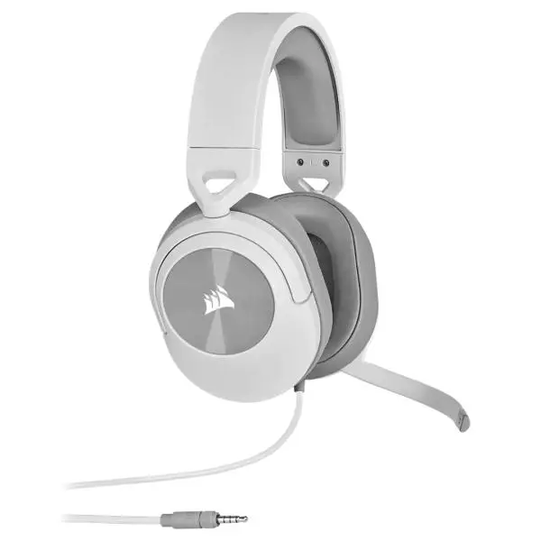 Corsair HS55 STEREO Wired Gaming Headset White