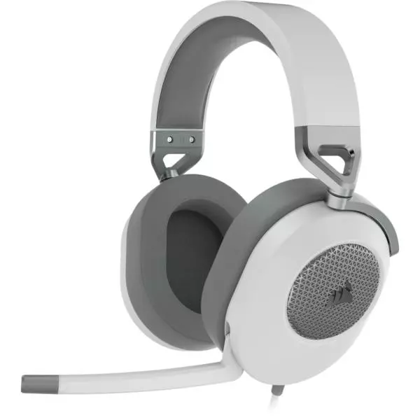 Corsair HS65 SURROUND Wired Gaming Headset White
