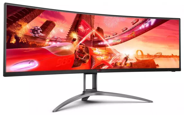 AOC 49" AG493UCX2 Curved 165Hz 1ms HDR Gaming Monitor