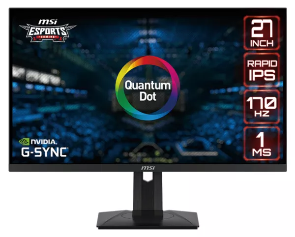 MSI 27" IPS 170Hz G-Sync 1440p Gaming Monitor G274QPF
