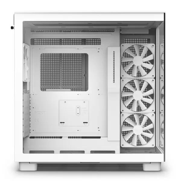 NZXT H9 Flow Mid Tower White Case