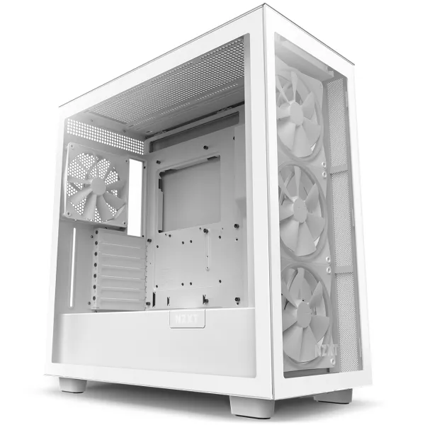 NZXT H7 Elite Mid Tower White Case