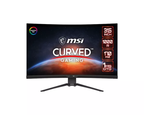 MSI 32" Curved 2560x1440 170Hz VA 325CQRF QD Gaming Monitor