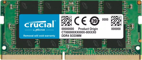 Crucial DDR4 SODIMM 8GB (1x8GB) 3200 - CT8G4SFRA32A