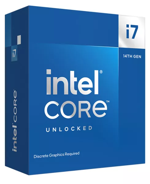 Intel Core i7 14700KF Raptor Lake 20 Core 28 Thread (Base-4.3GHz Boost-5.6GHz)