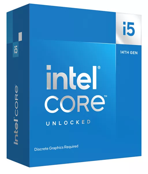 Intel Core i5 14600KF Raptor Lake 14 Core 20 Thread (Base-4.0GHz Boost-5.3GHz)