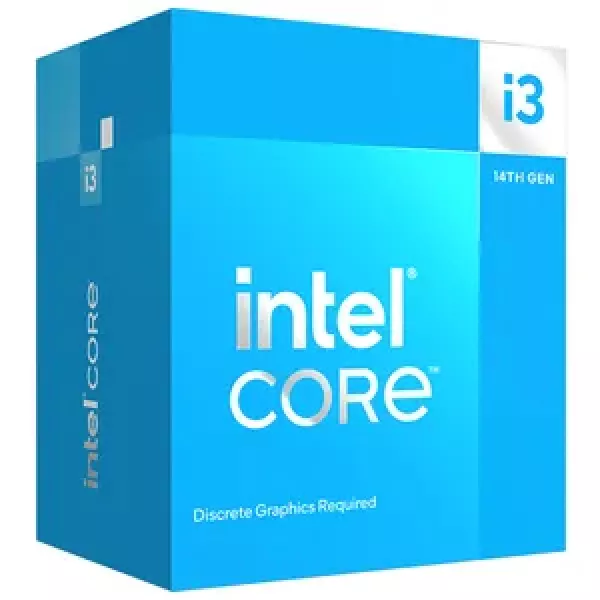 Intel Core i3 14100F Raptor Lake 4 Core 8 Thread (Base-3.5GHz Boost-4.7GHz)