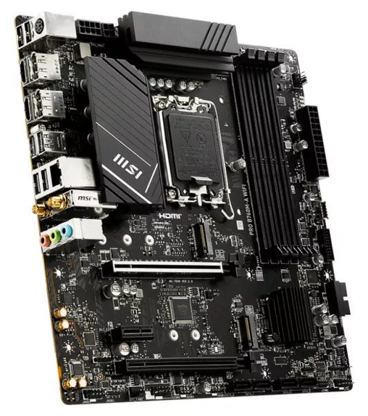 MSI Pro B760M-A WiFi DDR5 Intel LGA1700 Motherboard