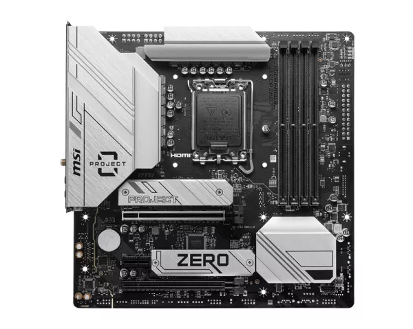 MSI B760M Project Zero DDR5 Motherboard