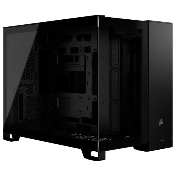 Corsair 2500X Tempered Glass Mid-Tower Dual Chamber Case Black