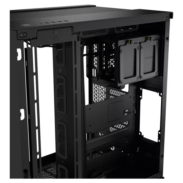 Corsair 6500X Tempered Glass Mid-Tower Dual Chamber Case Black