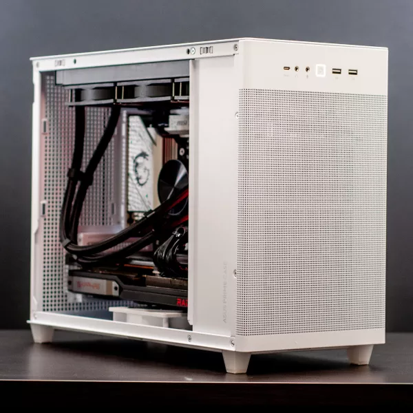 AP201 Mesh White R9/7900 XTX Gaming PC