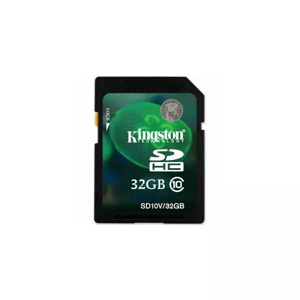 Kingston 32GB SDHC Class 10 Memory Card