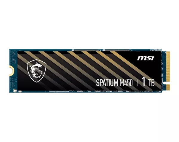 MSI 500GB Spatium M450 M.2 NVMe SSD 3600MB/s - Sold Out