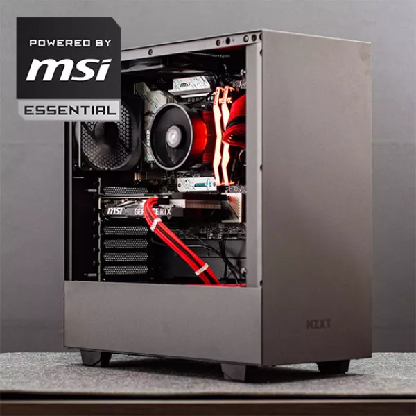 H510 Red R5/4060 Ti Gaming PC