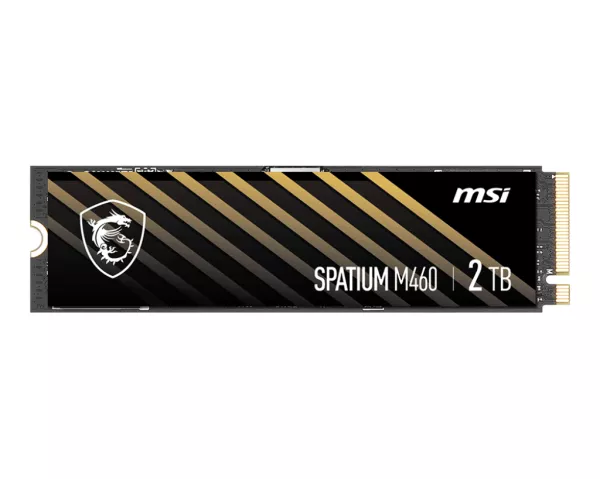 MSI 1TB Spatium M460 M.2 NVMe SSD 5000MB/s