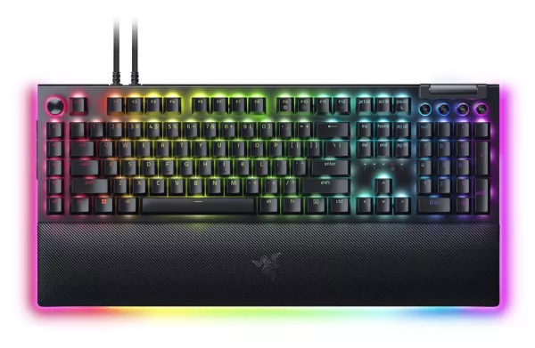 Razer BlackWidow V4 Pro RGB Mechanical Keyboard Green RZ03-04680100