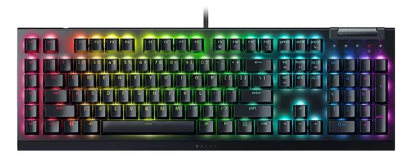 Razer BlackWidow V4 X RGB Mechanical Keyboard Green RZ03-04700100