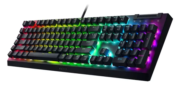 Razer BlackWidow V4 X RGB Mechanical Keyboard Green RZ03-04700100