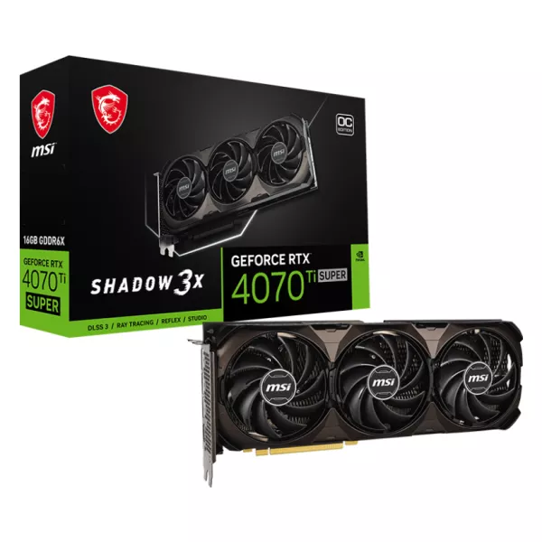 MSI GeForce RTX 4070 Ti Super 16G Shadow OC