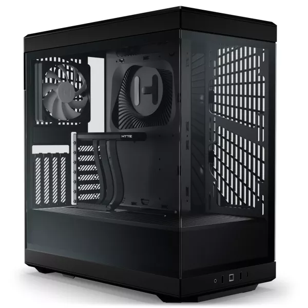 Hyte Y40 Tempered Glass Mid Tower Case Black