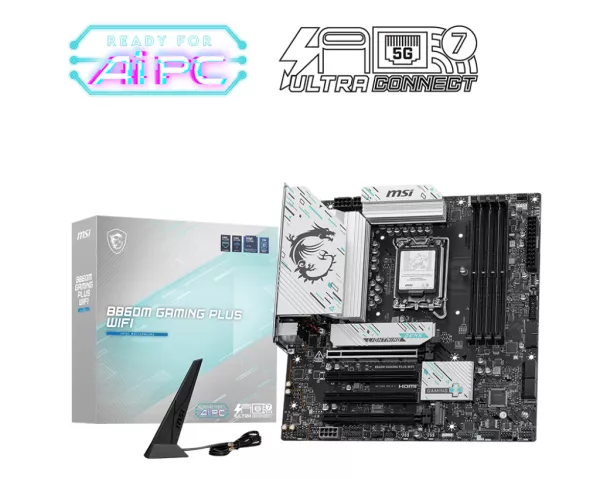 MSI B860M Gaming Plus WiFi Motherboard