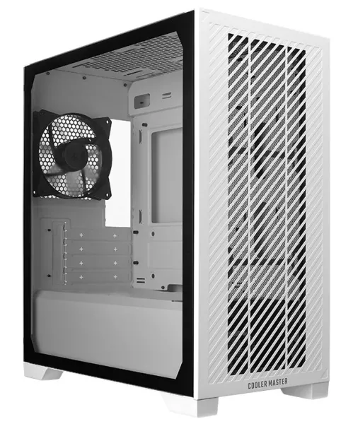 Cooler Master Elite 301 Lite White mATX Mini Tower Chassis