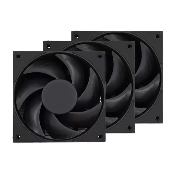 3x Vanta 120mm Black PWM Hydro Bearing Fan